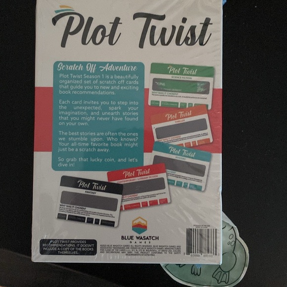 Book Lover recommendations gift plot twist scratch off cards season 1 - Picture 2 of 2
